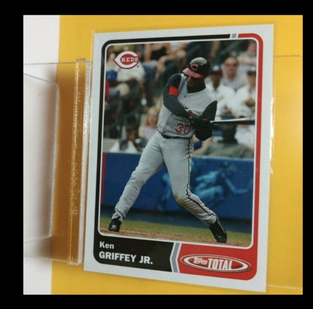 Ken Griffey Jr. 2003 Topps Total Team Checklist #TTC8 HOF.